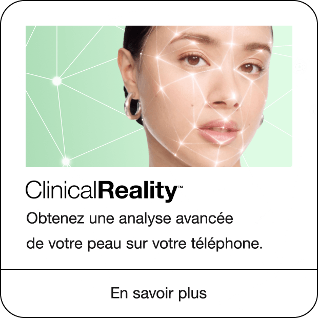 Clinical RealityMD Obtenez une analyse avancée de la peau sur votre téléphone.