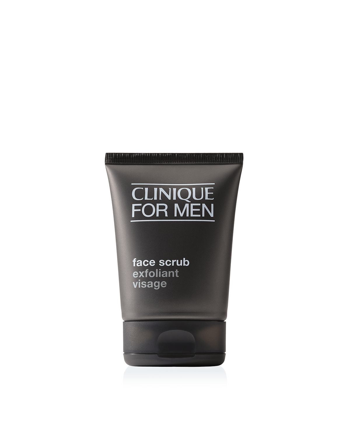 Exfoliant visage Clinique For Men™, La formule de prérasage idéale qui ravive, lisse et exfolie.