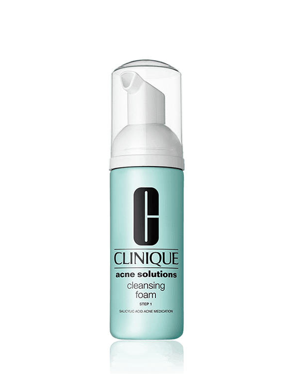  Mousse nettoyante Acne Solutions™, Mousse nettoyante optimisée par 2 % d’acide salicylique pour aider à éliminer et prévenir l’acné et dégorger les pores.