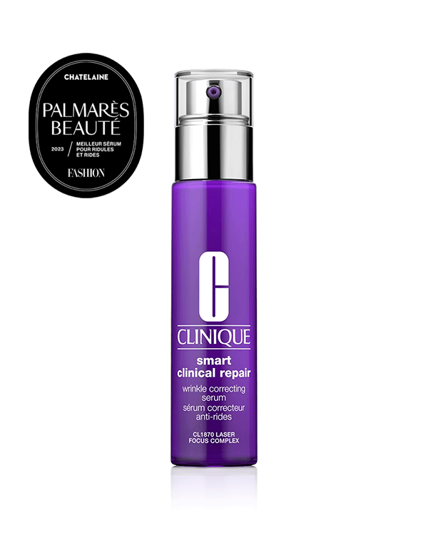 Clinique Smart Clinical Repair™ Wrinkle Correcting Serum, Clinical repair serum for derm-level results. As effective as a laser on the look of lines and wrinkles.*