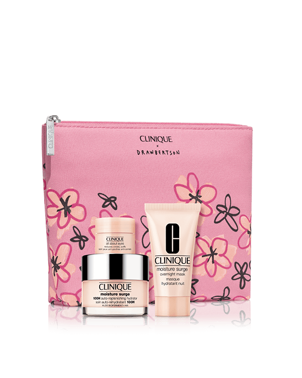 Moisture Megastars Set, Three hydration heroes in one ready-to-gift set. Une valeur de 96 $.