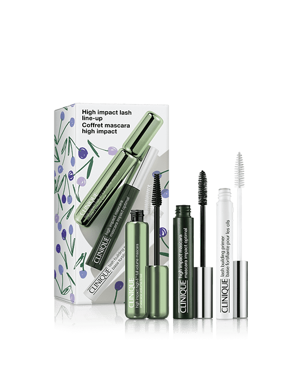 Ensemble pour cils à impact optimal Trois favoris Clinique pour donner du volume à vos cils. Une valeur de 104,00 $.