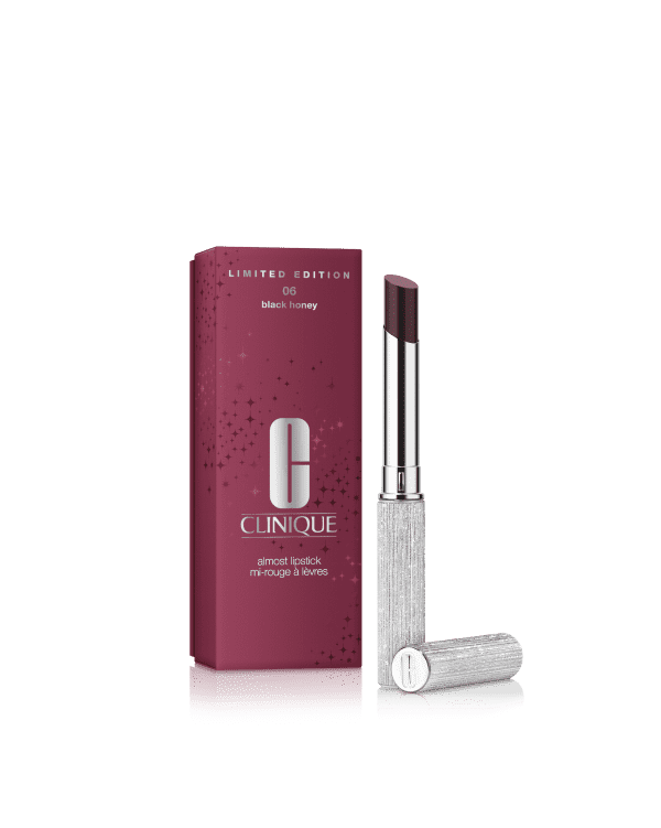 Emballage série limitée : Almost Lipstick in Black Honey or Pink Honey, &lt;b&gt;&lt;span style=&quot;color: #ba0000;&quot;&gt;Excluded from discounts.&lt;/span&gt;&lt;/b&gt;&lt;br&gt;Clinique’s cult classic lip shade, even more iconic in a dazzling limited-edition case designed to show off.