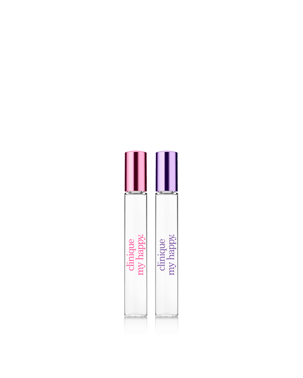 My Happy Favorites Fragrance Duo, A delightful rollerball duo. Two fragrances for happiness anytime. Une valeur de 82 $.