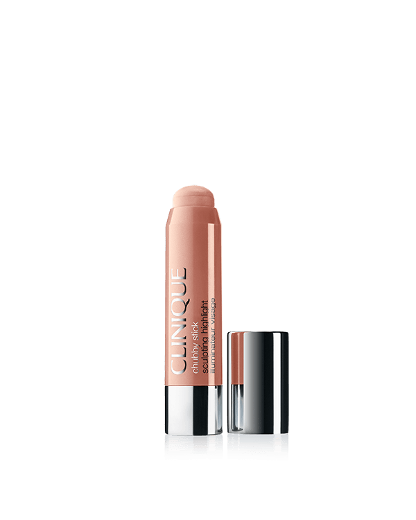 Le baume à lèvres Chubby Stick™ Sculpting Highlight, une crème hydratante illuminatrice de teint en bâtonnet qui donne à la peau un éclat naturel.