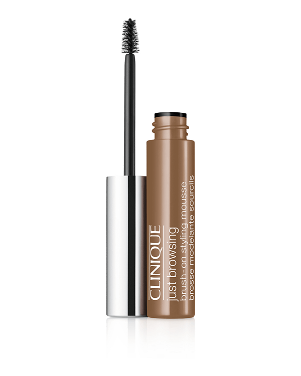 Brosse modelante sourcils, Mousse pour sourcils longue tenue 16 heures qui colore, rend docile et remplit même les sourcils les plus clairsemés.