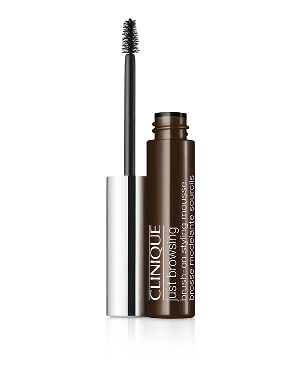 Brosse modelante sourcils, Mousse pour sourcils longue tenue 16 heures qui colore, rend docile et remplit même les sourcils les plus clairsemés.